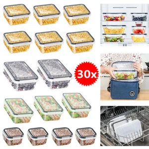 30x Frischhaltedosen Set Aufbewahrungsbox Vorratsdose Gefrier Behälter BPA-Frei - Bild 1 von 16