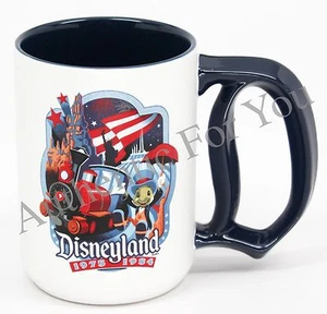 New Disney Parks Disneyland 60th Diamond Decades 1975-1984 Jiminy Cricket Mug - Picture 1 of 3