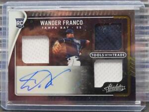 2022 Panini Absolute Wander Franco Tools Of The Trade Triple Jersey RC #108/199