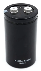 Hitachi HX365 Capacitor 5600uF 400VDC - Tested - Picture 1 of 2