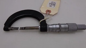 Scherr Tumico 0 - 1" x .001" Blade Micrometer Good Condition - Picture 1 of 7