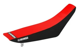 2004-2012 HONDA CRF 80 SEAT COVER by Enjoy MFG BLACK & RED GRIPPER #138 - Picture 1 of 3