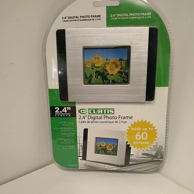 *BRAND NEW* Sealed- Curtis 2.4" Digital Photo Holds 60 Pictures - Image 1 of 4