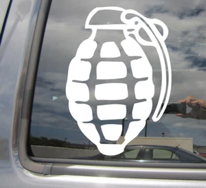 Grenade - Auto Car Window Vinyl Decal Sticker 09021 - Picture 1 of 2