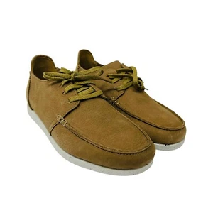 Nuove scarpe Clarks da uomo taglia 7,5 M ShacreLite basse in nabuk marrone nuove con scatola - Foto 1 di 8
