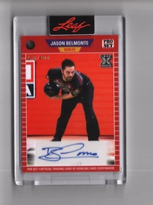 2023 Leaf Pro Set PBA Jason Belmonte Rookie Encased Auto /400 RARE 260/400 - Picture 1 of 4