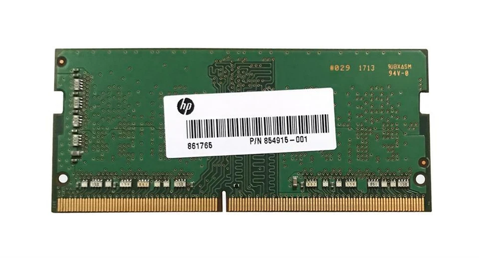 Genuine HP PC4-19200 8GB DDR4 2400T 2400MHz SoDimm Memory 854916-001 - Image 1 of 1