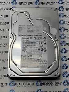 TOSHIBA 4TB 3.5" SAS HDD 7200 RPM MG04SCA40EE, GRADE A, SKU 12398 - Picture 1 of 2