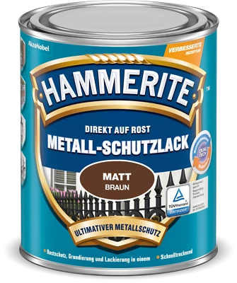 Hammerite Metall Schutzlack matt 750 ml verschiedene Farben Rostschutz - Bild 1 von 4