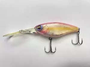Señuelo bajo Imakatsu Imakatsu Shad IS-200 color estándar #757 cristal cereza - Imagen 1 de 1