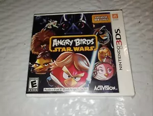 ANGRY BIRDS STAR WARS (Nintendo DS, 2DS, 3DS, XL) Complete Game Case Manual NEW - Picture 1 of 10
