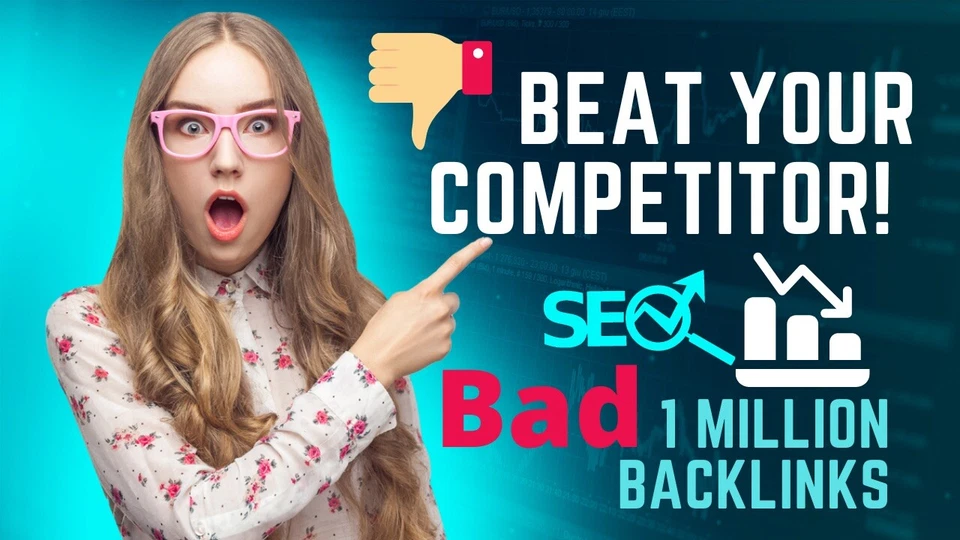 Create 1 Million Gsa Ser Bad Backlinks To Beat Your Competitor! SEO Ranking. - Image 1 of 1