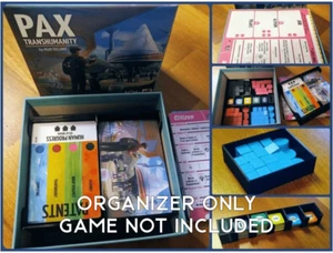 Inserto/organizador de juego de mesa Pax Transhumanity - Imagen 1 de 6