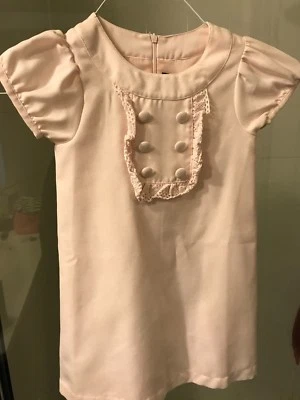 VESTIDO LILI GAUFRETTE FRANCIA NIÑAS TALLA 5 VESTIDO Rosa Mangas Cortas Foto 1 de 4