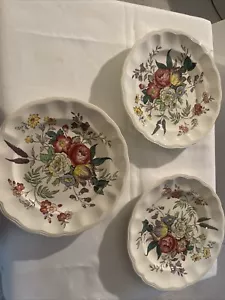 Spode Copeland Gainsborough 3 Salad Plates 7 3/4” Great Britain Excellent - Picture 1 of 9