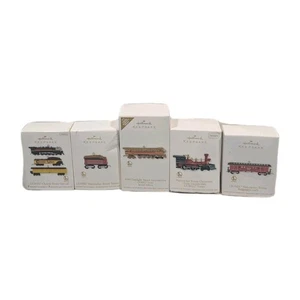 Lote de 5 locomotoras trenes serie 11 ornamentos Lionel 2012 Hallmark - Imagen 1 de 5