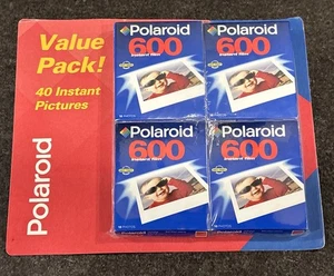 Polaroid 600 High Definition Instant Film 4 Pack 40 Photos Expired 3/99 SEALED🔥 - Picture 1 of 10