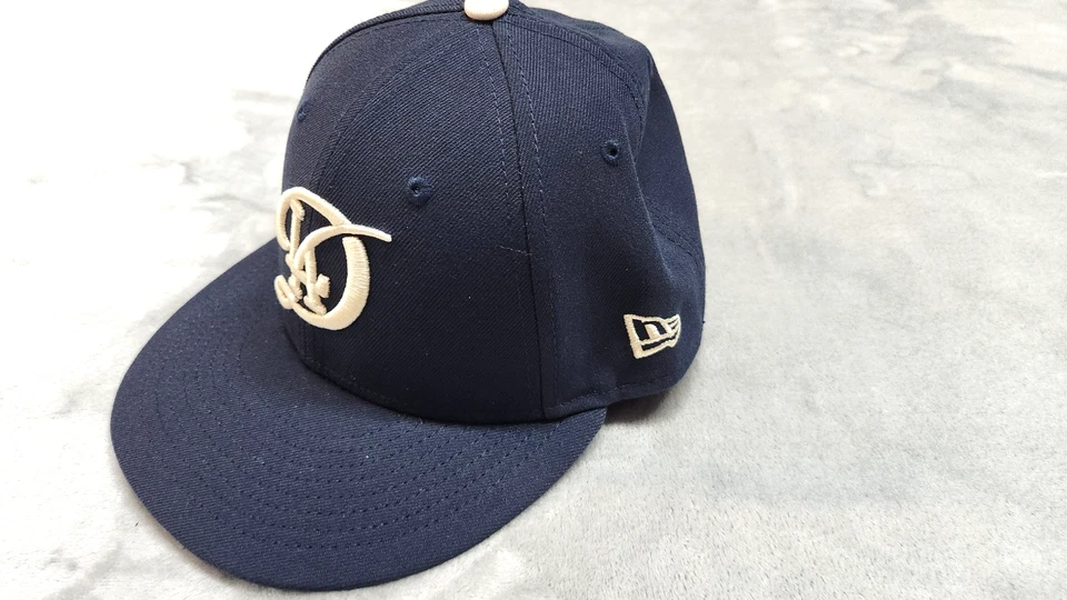 Los Angeles Dodgers Hat Cap Fitted 6 7/8 Blue White City Connect MLB Baseball - Image 1 of 4