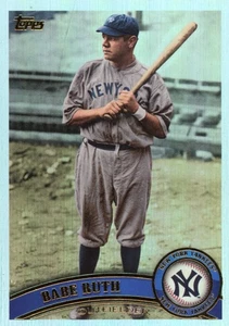 20201 TOPPS ARCHIVES BABE RUTH REFRACTOR #259 141/150 - Picture 1 of 2