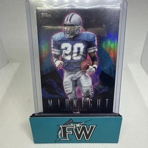 2024 Topps Midnight #32 Barry Sanders Base Card Detroit Lions - Picture 1 of 2