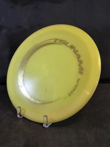 DGA Tsunami Yellow Disc Golf - Disc Golf Association - Xtra Long Driver 170g PFN - Picture 1 of 6