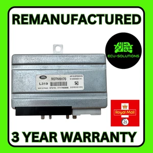 REMANUFACTURED LAND ROVER RANGE ROVER L322 AIR SUSPENSION CONTROL UNIT RQT500170 - Picture 1 of 2