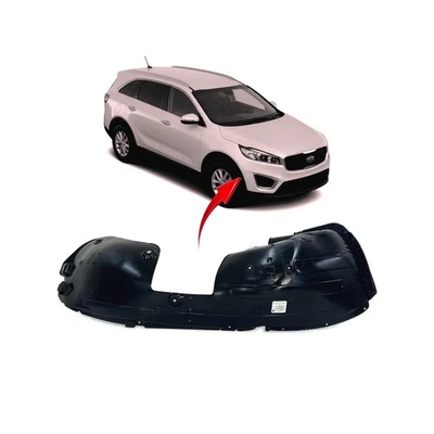 Forro guardabarros lateral derecho pasajero para Kia Sorento 2016-2018 KI1249142 delantero Foto 1 de 4