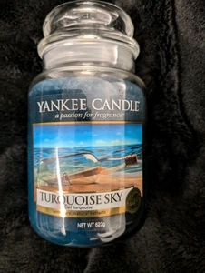 Yankee Candle Large Jar - Turquoise Sky - Picture 1 of 3
