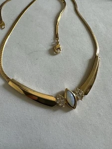 Collar Cadena Oro Esplendor Opalesco Avon De Colección N1 - Imagen 1 de 6