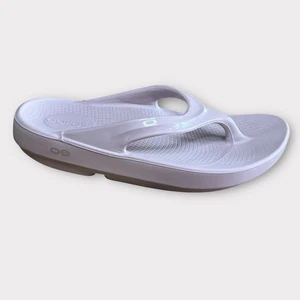 Oofos Oolala Luxe Womens Flip Flop Thong Sandals Exercise Recovery Pink 6/37 EUC - Picture 1 of 9