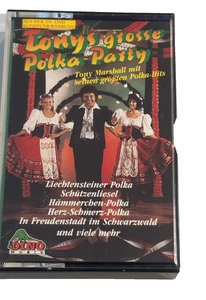 MC - Tony`s grosse Polka Party - Tony Marshall - Musik Kassette MC 1232 DINO - Picture 1 of 9