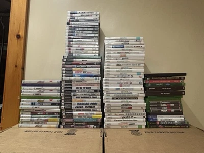 Mix Lot of 100 Video Games Playstation 1, 2, 3, - Xbox 360 -Wii READ Description - Image 1 of 4