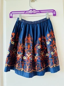 SGT Fletcher Girls M (6/7) Embroidered Skirt - Picture 1 of 5