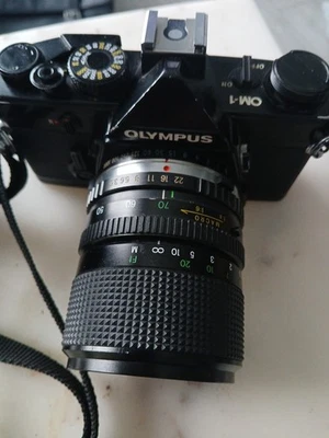 Olympus OM1  Vintage 35mm SLR Camera With Miranda Macro Lens 1.35-4.5 - Image 1 of 3