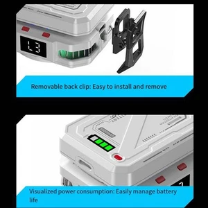 Refroidisseur Téléphone Portable avec Refroidissement Efficace et Alimentation - Photo 1 sur 12