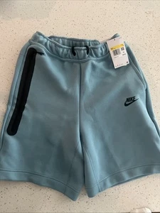 Nike Sportswear Tech Fleece Shorts türkis FB8171-464 Herren Größe Small " - Bild 1 von 5