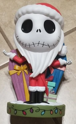 Banco de moedas Disney The Nightmare Before Christmas Jack Skellington 9 polegadas - Imagem 1 de 2