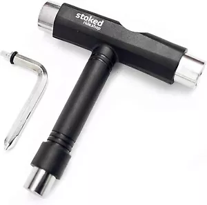 Stoked Ride Shop Skateboard T-Tool, Black - Picture 1 of 1