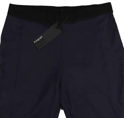 Leggings M&S Mujer Marks and Spencer Azul Talla 16 14 Medianos Cortos Foto 1 de 4