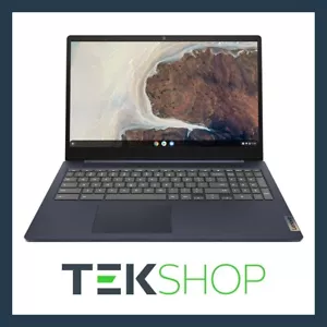 Lenovo IdeaPad Chromebook 15IJL6 Laptop Intel N4500 8GB RAM 128GB eMMC Blue #OB - Picture 1 of 23