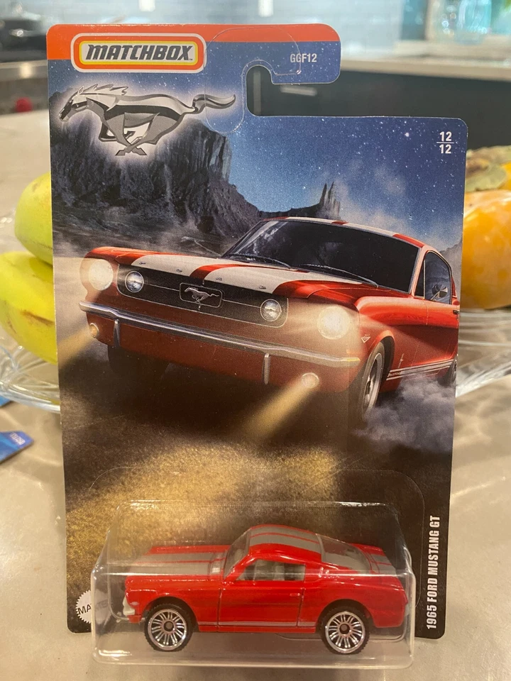 Matchbox 1965 Ford Mustang GT 12/12 - Rojo - Imagen 1 de 1