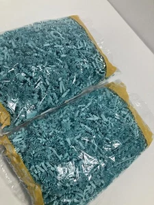 MENGE 2 BLAUES KNITTERPAPIER OSTERGRAS - Bild 1 von 8