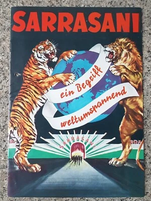 Sarrasani Circus Zirkus Programmheft 70er Jahre  - Bild 1 von 3