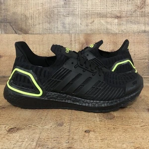 Adidas Ultra Boost Mens Size 8 Black Solar Yellow DNA CC1 Shoes GX7812 NEW - Picture 1 of 11