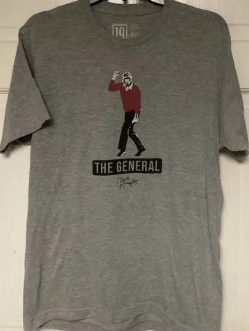 19 Nine Indiana Hoosiers Basketball “THE GENERAL BOBBY KNIGHT” T-Shirt, Men L Cover