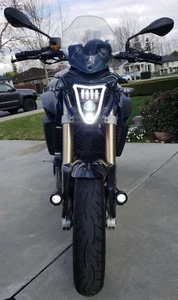 BMW 2015 - 2019 F800R . LED Headlight . Big improvement vs stock . USA shipping - Picture 1 of 8