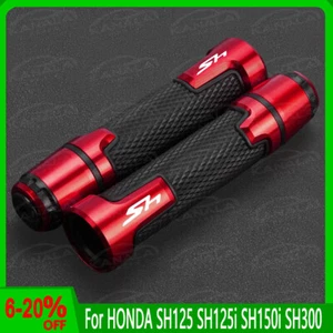 For HONDA SH125 SH125i SH150i SH300 NEW Motorcycle CNC Aluminum Handlebar Grips - Imagen 1 de 10