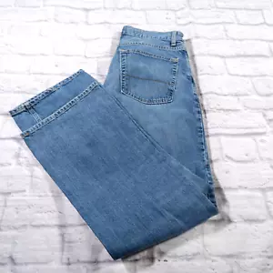 Cremieux Boot Cut Medium Wash Denim Mens Blue Jeans 33x32 - Picture 1 of 12