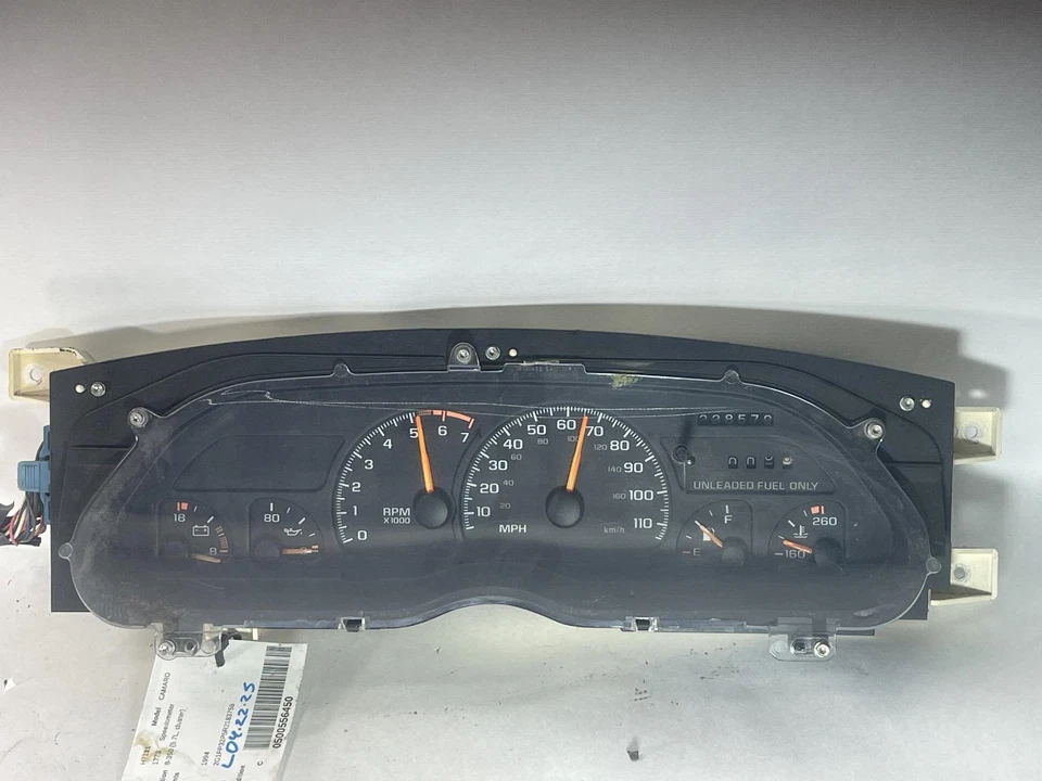 Used Speedometer Gauge fits: 1994 Chevrolet Camaro 8-350 5.7L cluster Grade A - Image 1 of 4