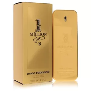 1 Million by Paco Rabanne Eau De Toilette Spray 3.4 oz For Men - Picture 1 of 5